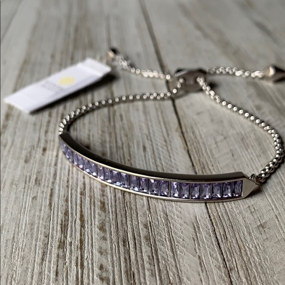 Kendra Scott Jewelry - Kendra Scott Jack Lilac Crystal Bracelet NEW